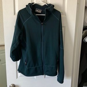 Mens XL REI zip up with hood jacket